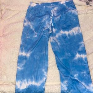 Bobbie brooks blue lounge pajama pants